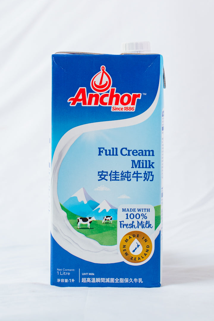 Anchor Full Cream Milk 1L