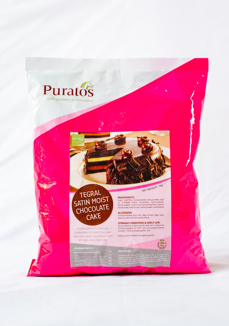 Puratos Tegral Satin Moist Chocolate Cake Premix 1kg