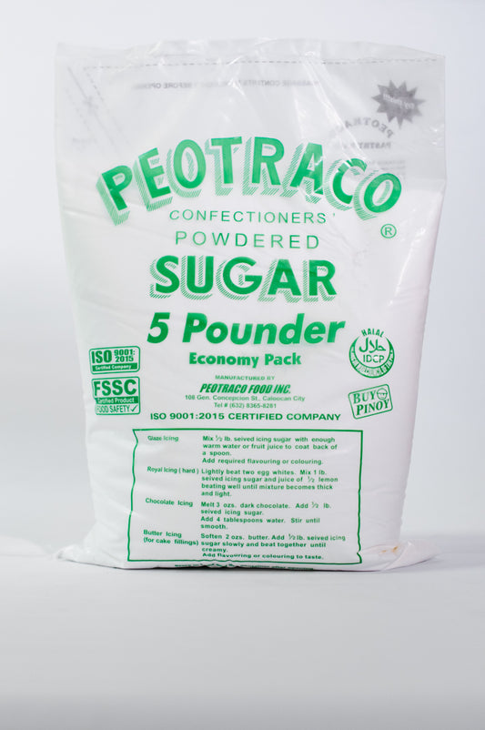 Peotraco Confectioners Sugar 5 Pounder