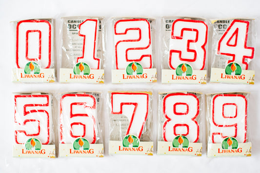 Liwanag Plain Number Candle