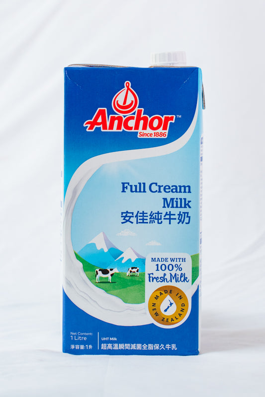 Anchor Full Cream Milk 1L