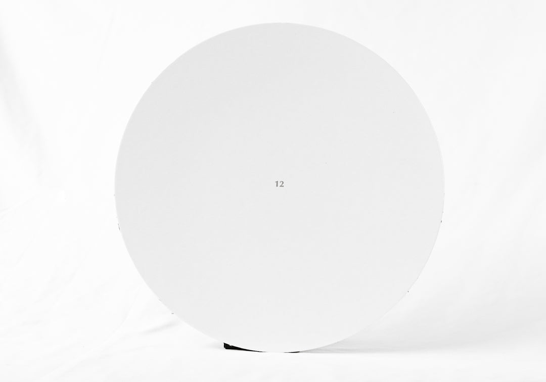 12" White Plain Cake Board Round