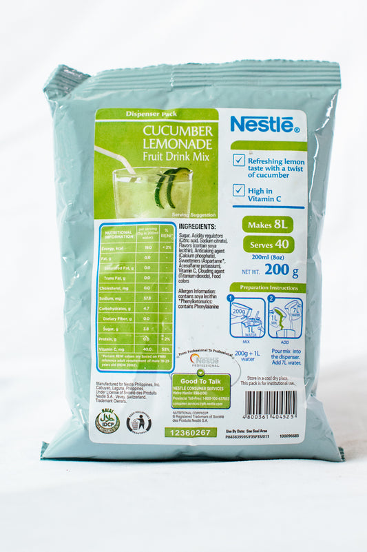 Nestle Cucumber Lemonade 200g
