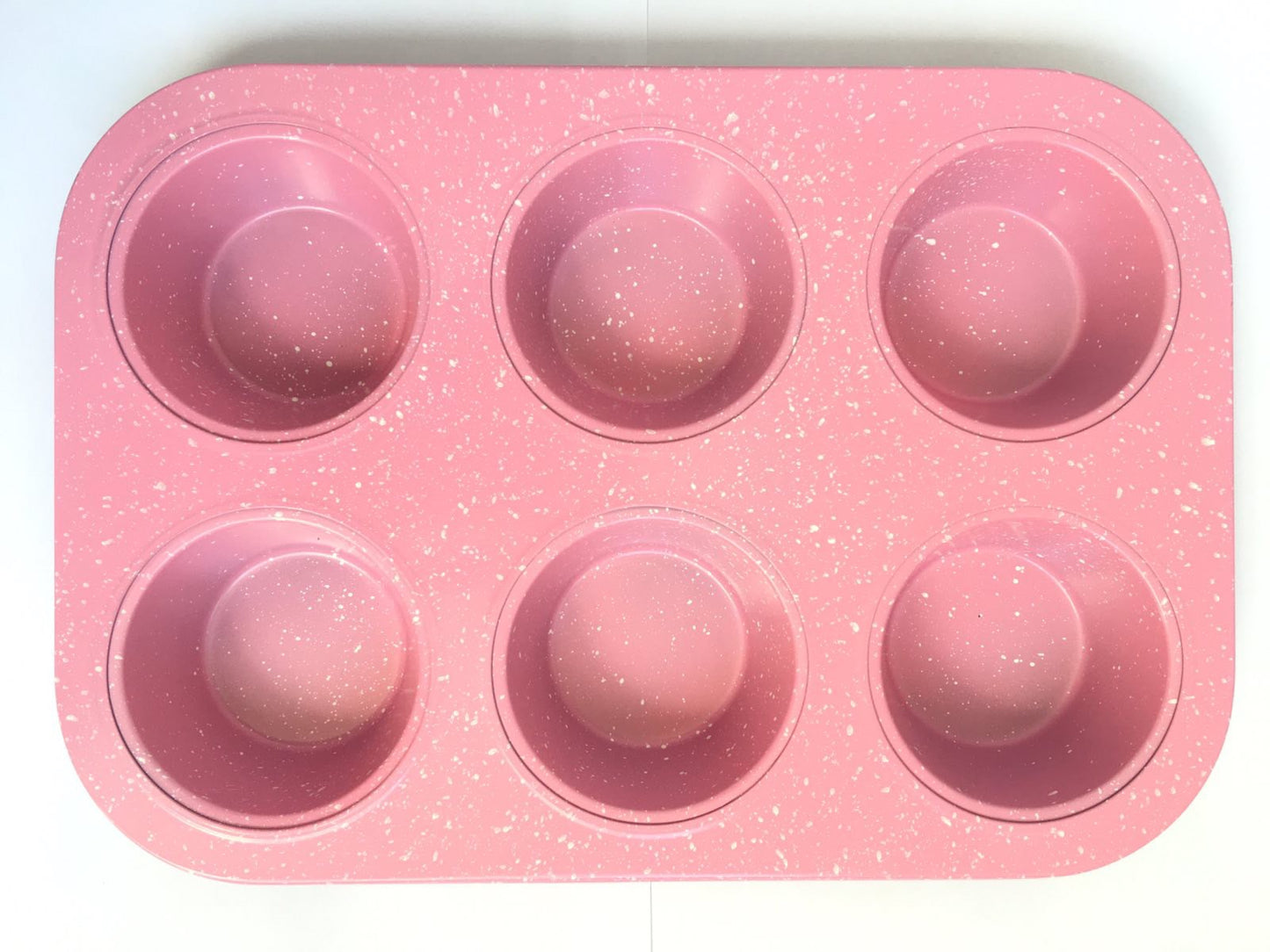 3oz 6-hole Pastel Muffin Pan