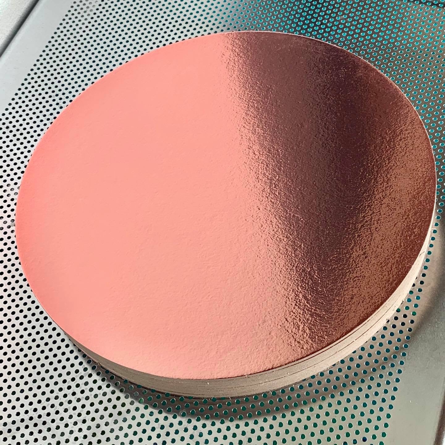 10" Rose Gold Cake Board 20 pcs/pack