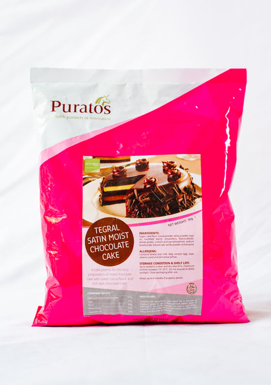 Puratos Tegral Satin Moist Chocolate Cake Premix 1kg